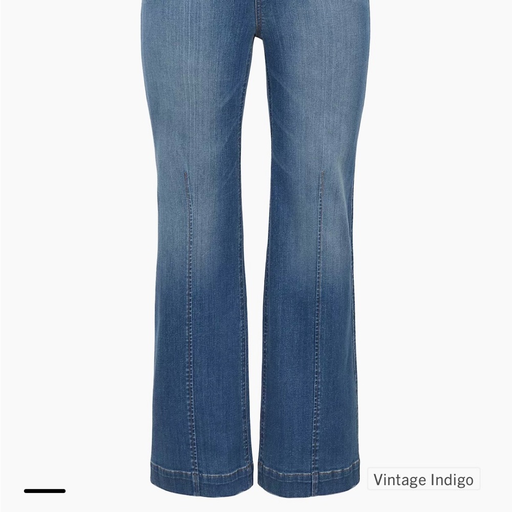 EUC Spanx wide leg jeans
